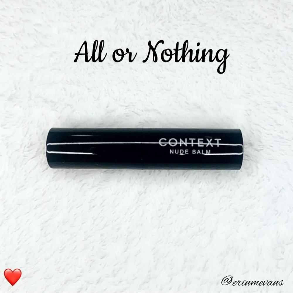 Context Skin All or Nothing Nude Lip Balm Full Size New